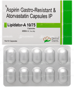 Lipidator A 10/75 Capsule 10 Lipidator A 10/75 Capsule 10